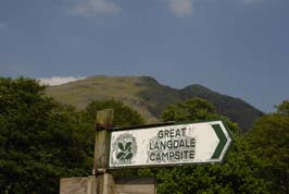 Great Langdale Campsite, Great Langdale,Cumbria,England